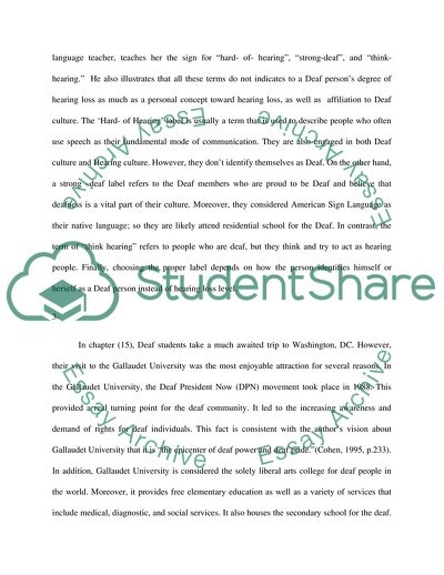 American Sign Language, Deaf Education