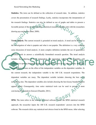 Social Networking Site Marketing