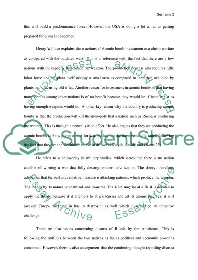 Henry A. Wallace Questions the Get Tough PolicyAndrei Vishinskys United Nations Speech