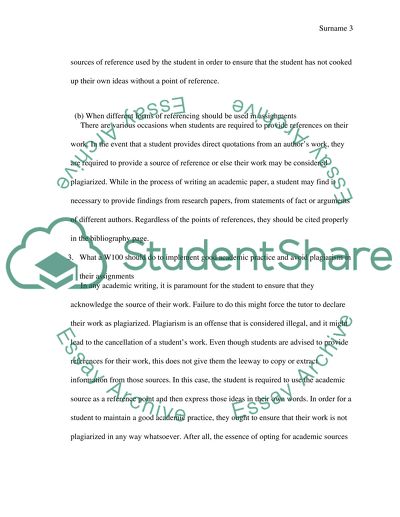 Academic Practice: The Process Of Ensuring
