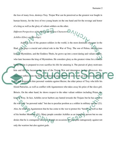 Trojan War - Saga of Love, Glory, Honor and Revenge