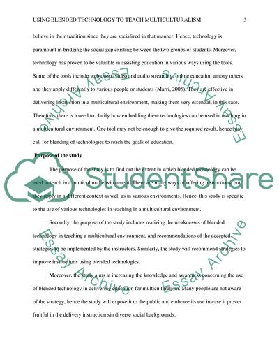 How Blended Technology Can Be Used to Teach Multiculturalism