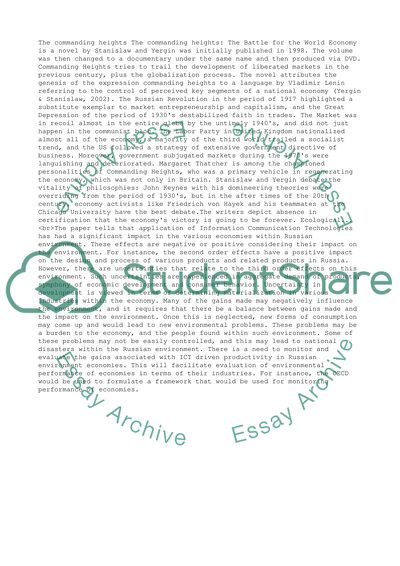 ICT Environmental Risks in Russia