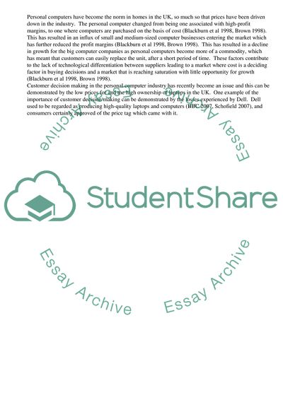 Customer Behaviour and Customer Decision Making Processes