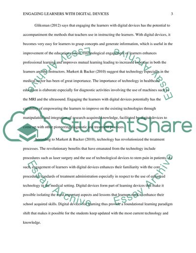 Engaging Learners with Digital Devices