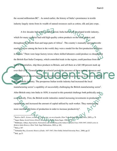 Economic Life of India Under colonial Rule 1858