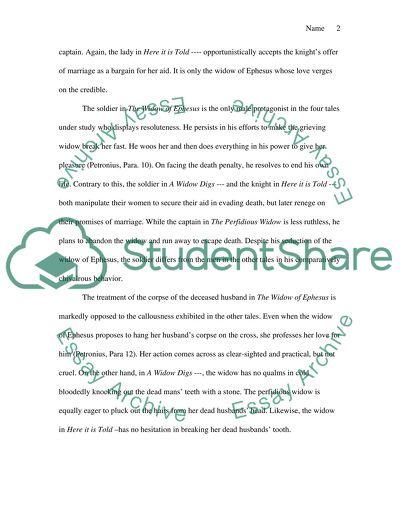 The Widow of Ephesus by Gaius Petronius Arbiter