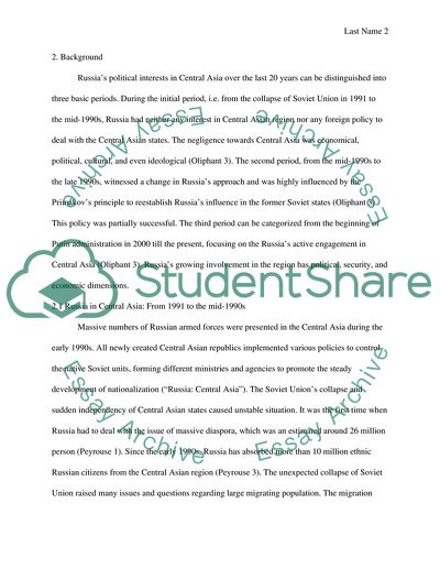 Russia in Central Asia