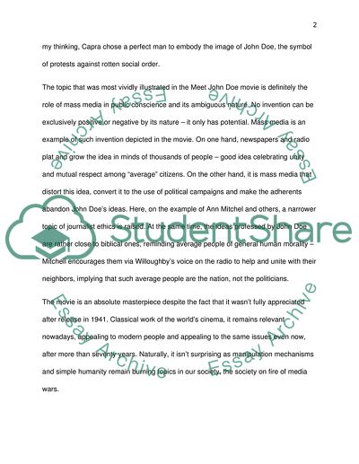 Frank Capra, Meet John Doe