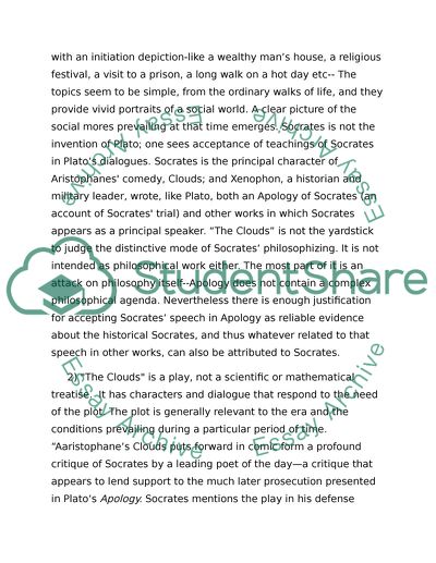 History Of The Philosophical Discussions