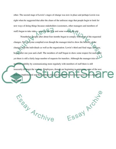 Reflective Activity Week 8.2