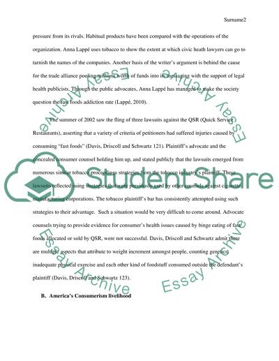 A topic from one of the four articles