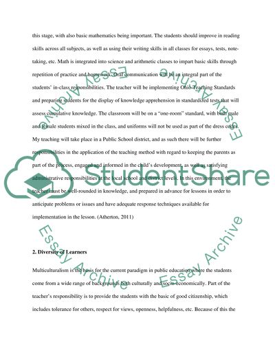 Philosophy of Education