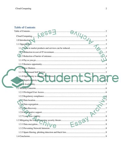 Mitigating the Cloud Computing Security Threats
