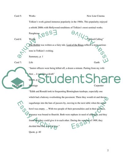 The Life and Work of J. R. R. Tolkien