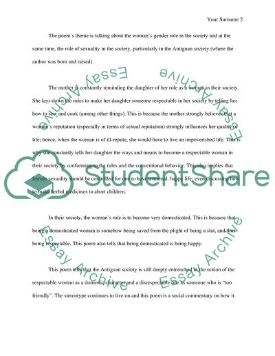 Feminist way of reading