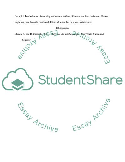 Ariel Sharon - A Warrior