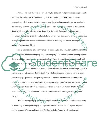 Branded Spaces and Pop-Up Store