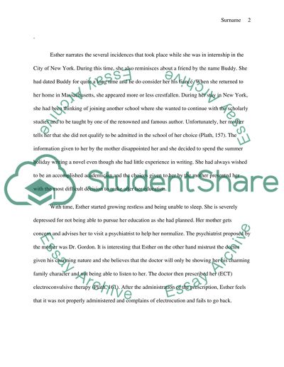 Essay about The Bell Jar by Sylvia Plath - Words | Bartleby bell jar sylvia plath essays