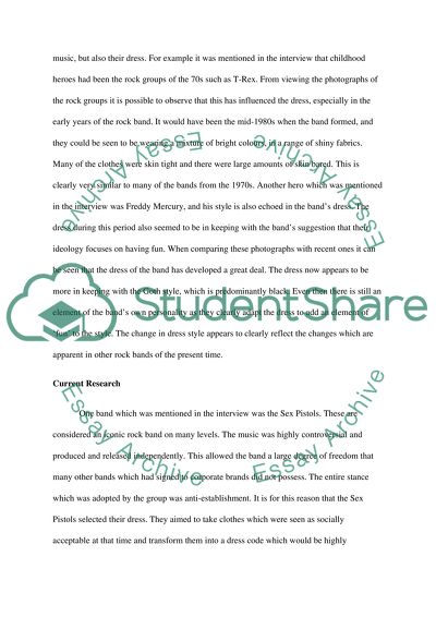 Visual Rock Music Stars: Dress and Ideology