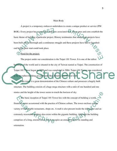 Project Management: Project Review