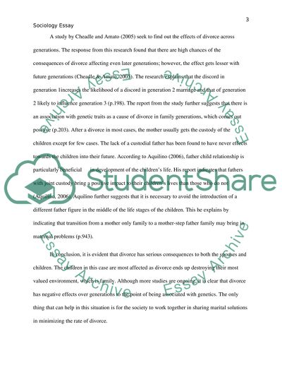 What are the consequences of divorce