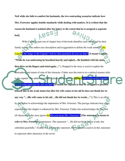 A Lost Lady by Willa Cather