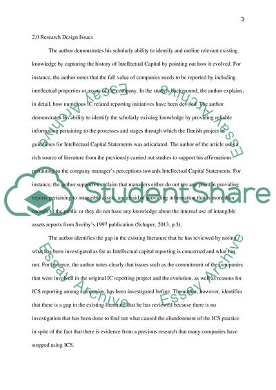 Usefulness of Intellectual Capital