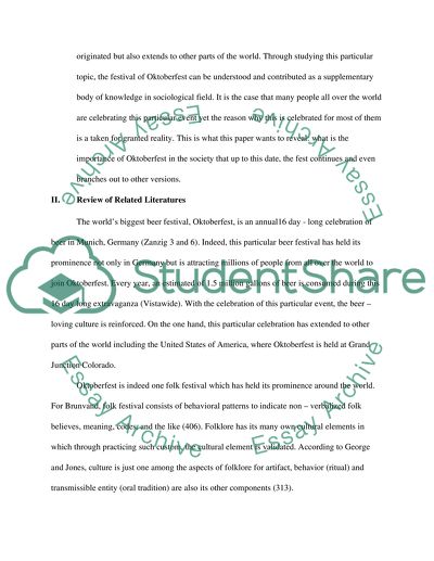 Folk Festivals-Oktoberfest