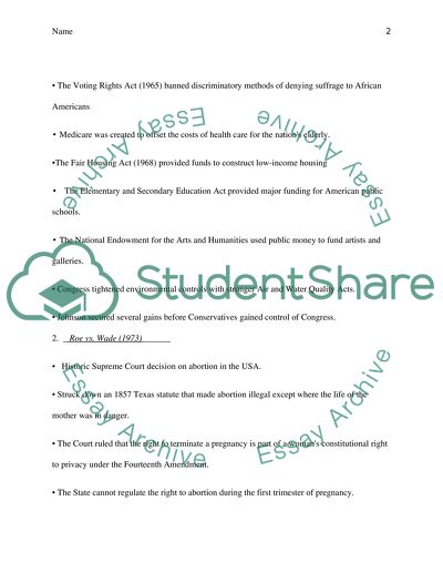 American History, Richard Nixon