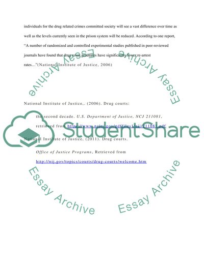 The Present and Future of Drug Courts