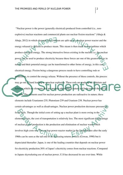 The Promises and Perils of Nuclear Power