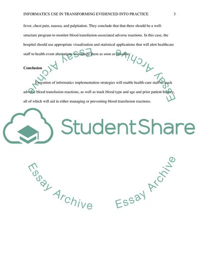 Nursing capstone phase 2