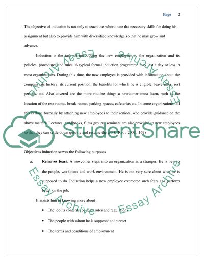 Designing an International Induction Program