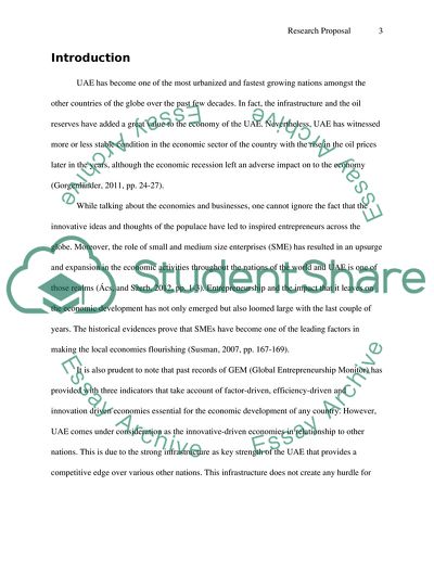 Drivers of Entrepreneurship in the United Arab Emirates