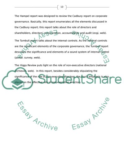 Corporate governance