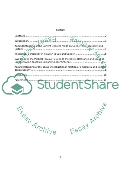 Biology as an important aspect of gender and sexuality