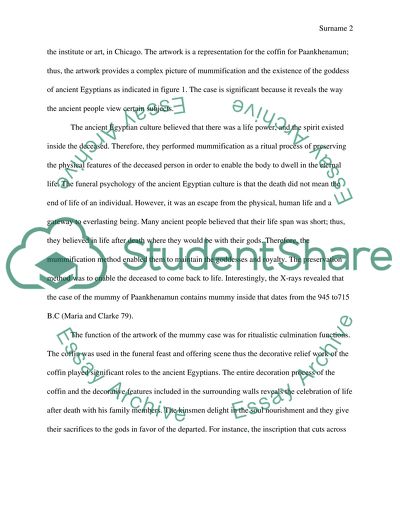 Coffin and Mummy of Panchama