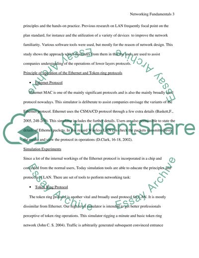 Networking Funamentals