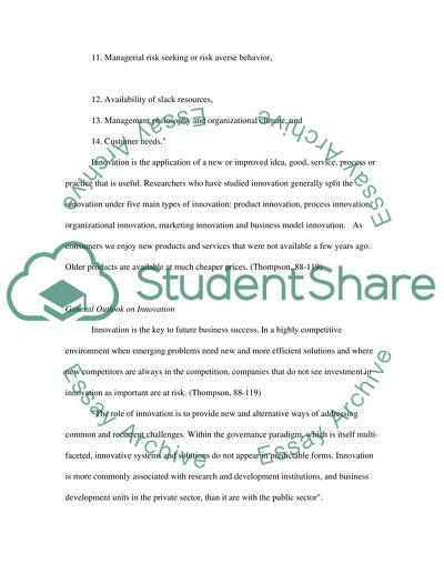 Importance of innovation image