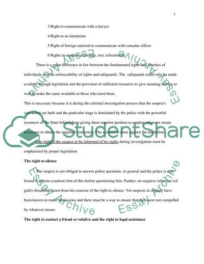 The Current Protection in England and Wales