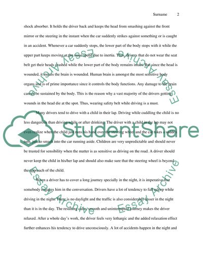 The Importance of Vehicle Safety in the Contemporary Period