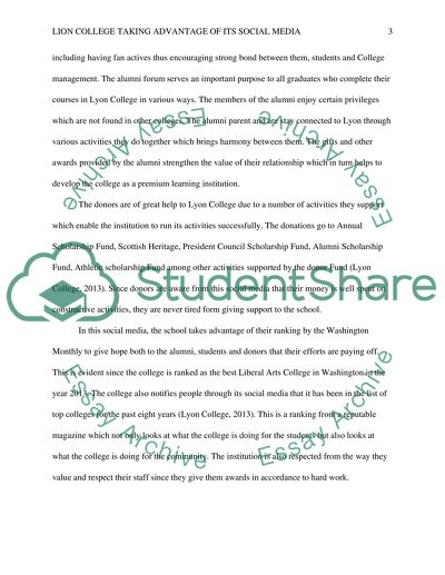 Lyon College Taking Advantage of its Social Media Ecosystem