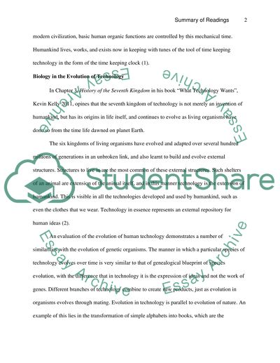 The First Chime of Technology in Modern Human Civilization