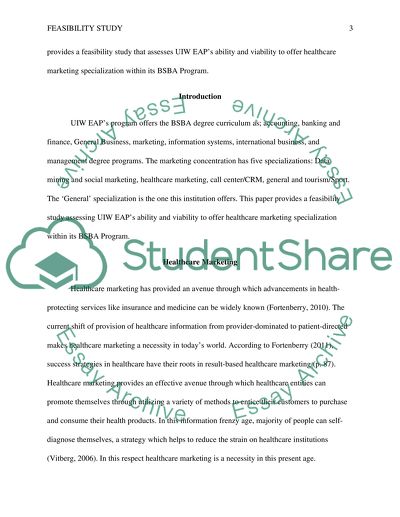 Marketing Concentration within Extended Academic Programs