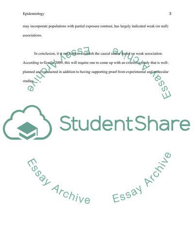 Epidemiology: Risk Of Epidemiological Diseases And Cancer