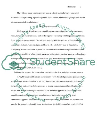 The impact of medical issues in psychaitric patients