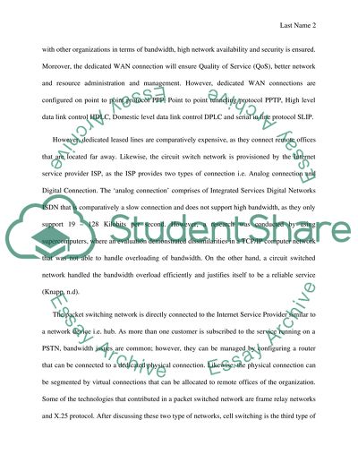 Local Area Network Design