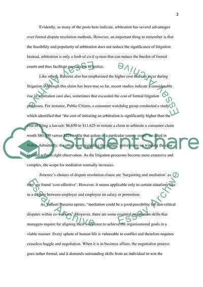 BRIEF RESPONSES TO CLASSMATES POSTS