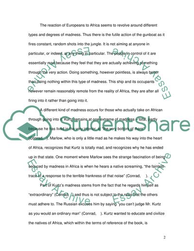 Joseph Conrads Heart of Darkness